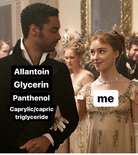 Skincare memes.