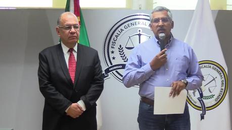 Rueda de Prensa del Fiscal General del Estado por el caso Nayeli Alfaro