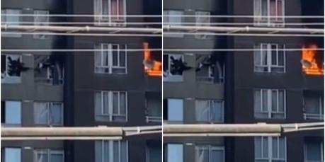 Chile: Venezolana salvó a su hija recién nacida de un incendio