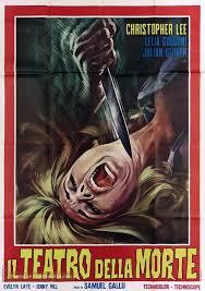 TEATRO DE LA MUERTE, EL (MÁSCARA MORTAL, LA) (THEATRE OF DEATH) (Gran Bretaña, 1967) Psycho Killer, Intriga, Terror