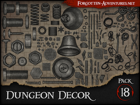 Dungeon Decor - Pack 18, de ForgottenAdventures