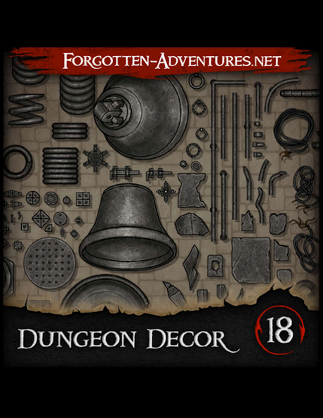 Dungeon Decor - Pack 18, de ForgottenAdventures