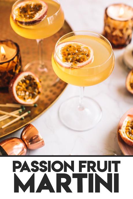 passion fruit martini recipe with passion fruit juice