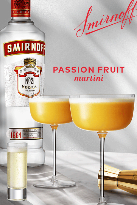 passion fruit martini recipe with passion fruit juice