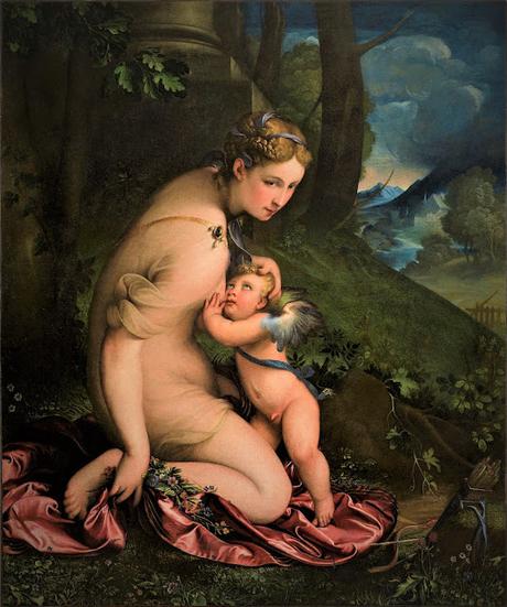 La figura maternal fue confundida una vez durante el Manierismo con una belleza diferente.