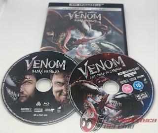 Venom habrá matanza; Análisis del combo Bluray + UHD