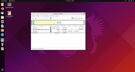 Cómo instalar Ubuntu en un USB para que funcione al 100% como lo hace en un disco duro Elegir disco duro del ordenador