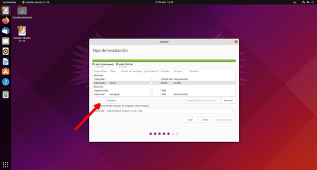 Cómo instalar Ubuntu en un USB para que funcione al 100% como lo hace en un disco duro Eliminar particiones