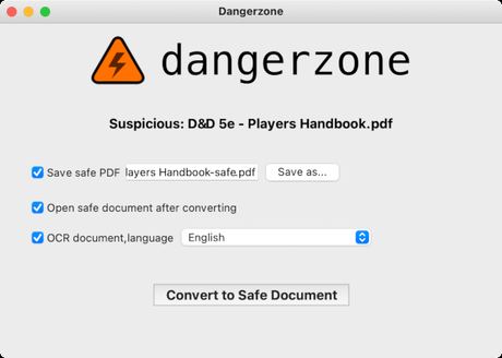 Abrir cualquier documento PDF, DOC o imagen de forma totalmente segura Abrir cualquier documento PDF, DOC o imagen de forma totalmente segura