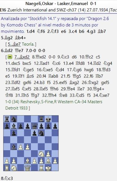 Lasker, Capablanca y Alekhine o ganar en tiempos revueltos (351)