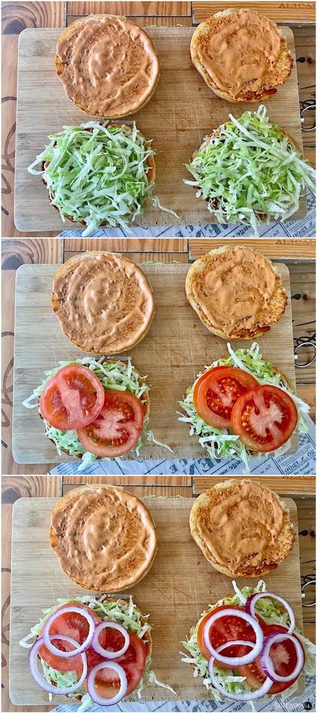 Sándwich de pollo marinado y mayonesa chipotle