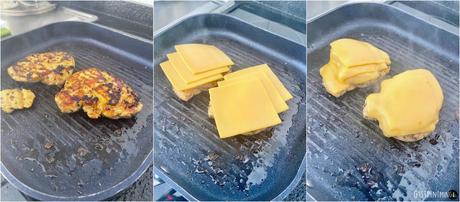 Sándwich de pollo marinado y mayonesa chipotle