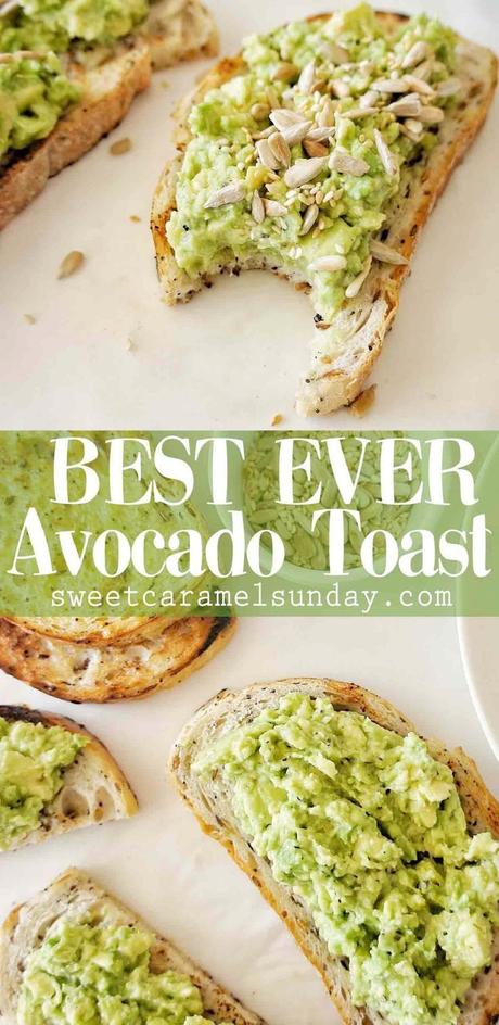 avocado spread recipe for toast