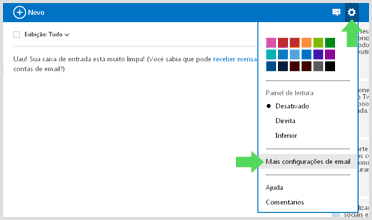 Outlook.com: cómo cambiar el idioma, ingrese a la opción más configuraciones de correo electrónico. Aprenda a ingresar a la opción de más configuraciones de correo electrónico de Outlook.com para cambiar el idioma.