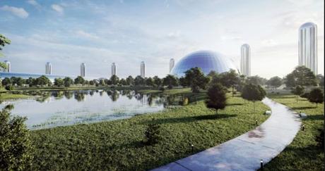 Fabricante de vehículos eléctricos Fresco Motors y su campus de energía positiva. 5