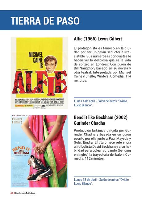 'Ponferrada Es Cultura' presenta su programación, recuperando el formato de mano. Consulta todas las actividades 63