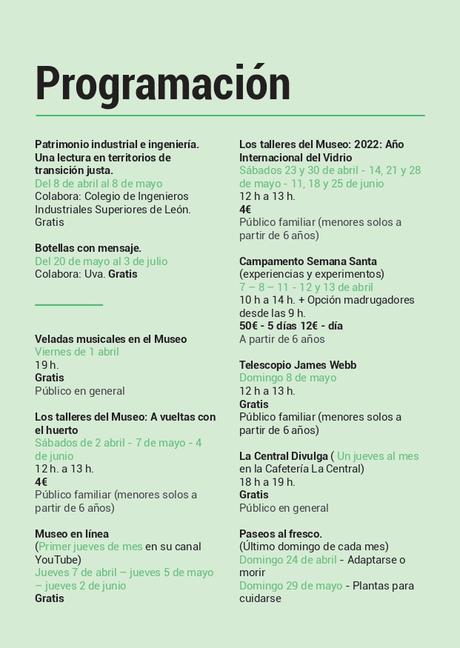 'Ponferrada Es Cultura' presenta su programación, recuperando el formato de mano. Consulta todas las actividades 73