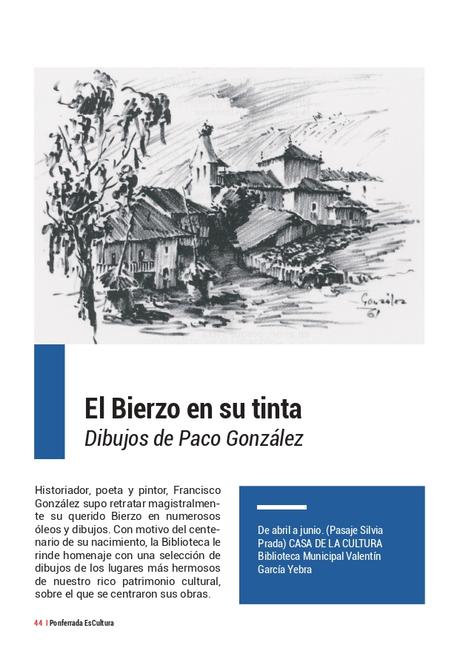 'Ponferrada Es Cultura' presenta su programación, recuperando el formato de mano. Consulta todas las actividades 65