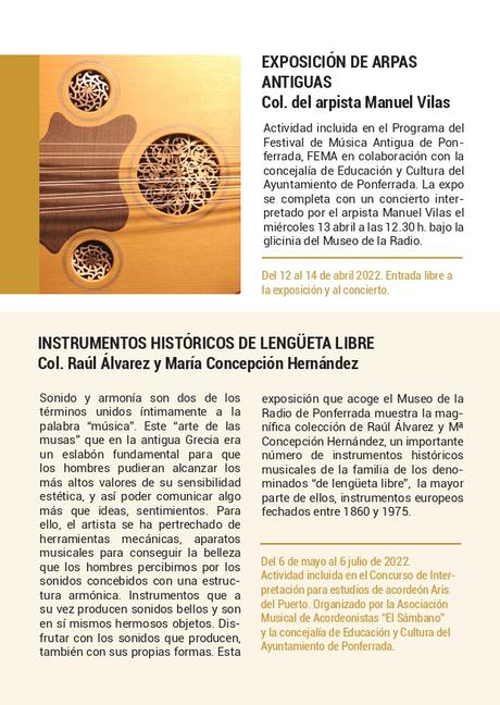 'Ponferrada Es Cultura' presenta su programación, recuperando el formato de mano. Consulta todas las actividades 51