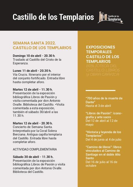 'Ponferrada Es Cultura' presenta su programación, recuperando el formato de mano. Consulta todas las actividades 54