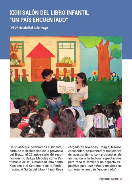 'Ponferrada Es Cultura' presenta su programación, recuperando el formato de mano. Consulta todas las actividades 60