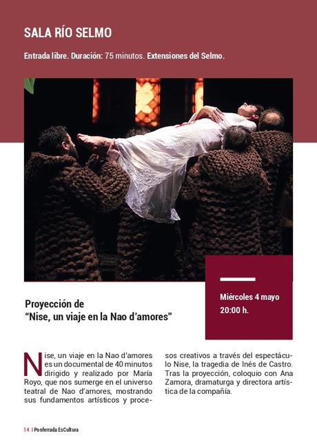 'Ponferrada Es Cultura' presenta su programación, recuperando el formato de mano. Consulta todas las actividades 35