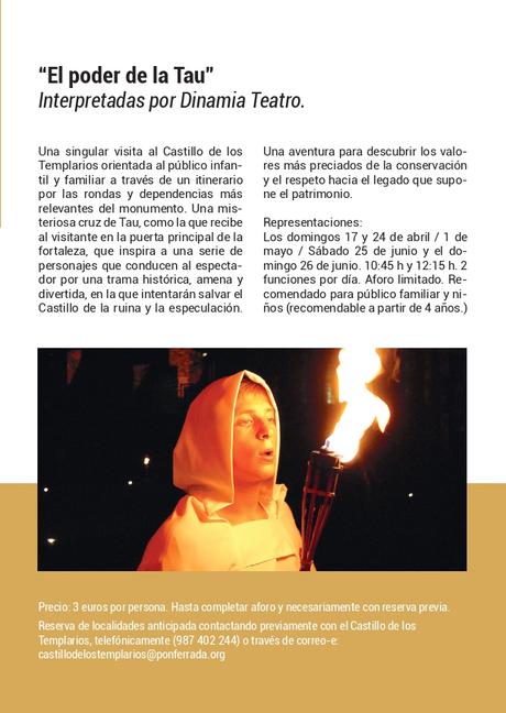 'Ponferrada Es Cultura' presenta su programación, recuperando el formato de mano. Consulta todas las actividades 58