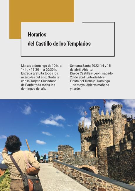 'Ponferrada Es Cultura' presenta su programación, recuperando el formato de mano. Consulta todas las actividades 53