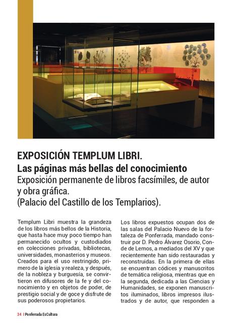 'Ponferrada Es Cultura' presenta su programación, recuperando el formato de mano. Consulta todas las actividades 55