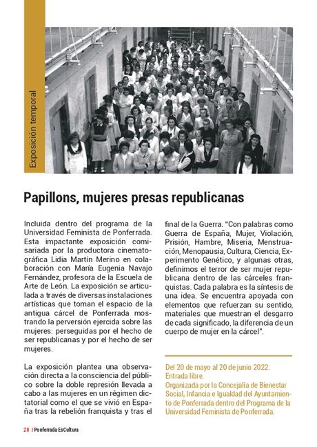 'Ponferrada Es Cultura' presenta su programación, recuperando el formato de mano. Consulta todas las actividades 49