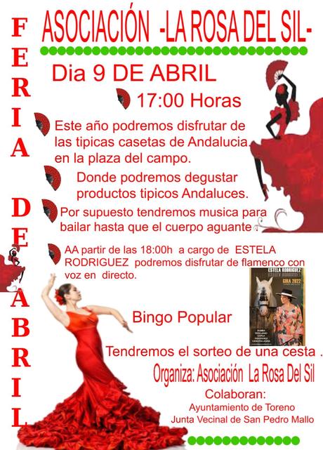 La Asociación cultural La Rosa de Matarrosa del Sil organiza el fin de semana una la feria de abril 86