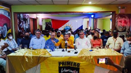 Primero Venezuela anuncia gira nacional para marcar una ruta de Independencia, democracia y libertad 2024 para Renovar y Cambiar a Venezuela