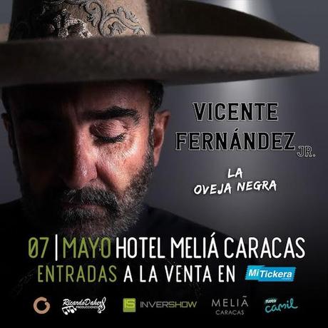 Vicente Fernández Jr. se presentará en Caracas este 7 de Mayo Vicente Fernández Jr. se presentará en Caracas este 7 de Mayo