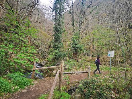Circular a Banduxo por camín vieyu.