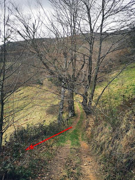 Circular a Banduxo por camín vieyu.