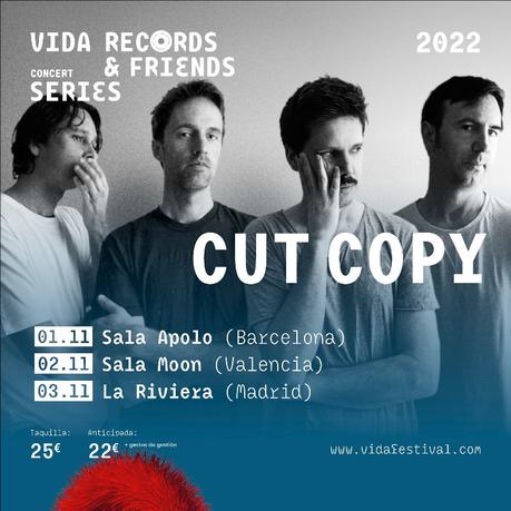 Cut Copy anuncia gira de conciertos por España