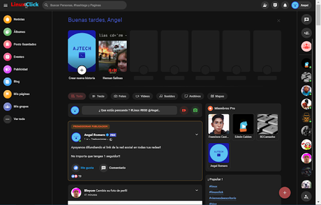 Como Verificar mi Cuenta de Red LinuxClick