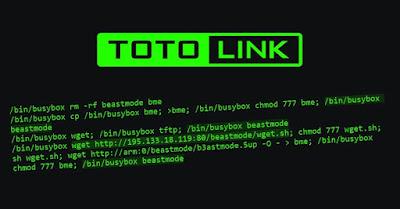 La botnet DDoS Beastmode está explotando nuevos errores en dispositivos TOTOLINK