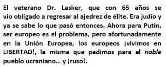 Lasker, Capablanca y Alekhine o ganar en tiempos revueltos (353)