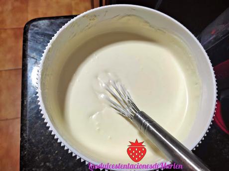 Tarta de Mango con Bizcochos