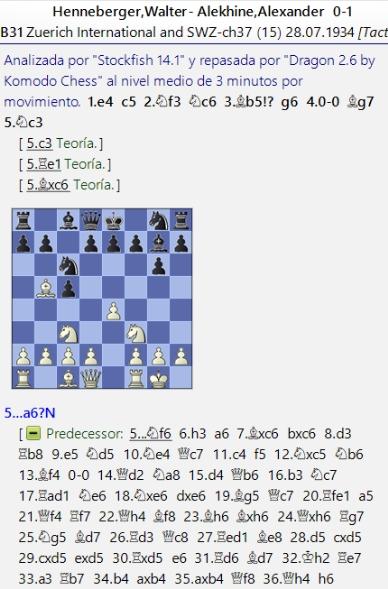 Lasker, Capablanca y Alekhine o ganar en tiempos revueltos (354)