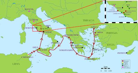 Eneas y el mito del origen troyano de Roma