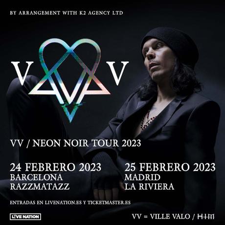 Conciertos en España de VV (Ville Valo), cantante de HIM