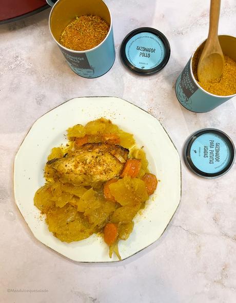 Pollo a la mostaza en Crock-Pot y un 20% de descuento en Justspices