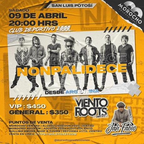 Nonpalidece regresa a San Luis Potosí