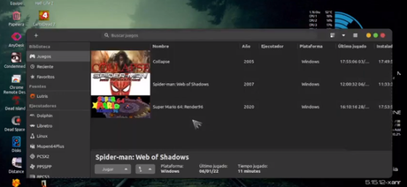 Juegos Portables en Lutris - @RickMintEC Juegos Portables en Lutris - @RickMintEC