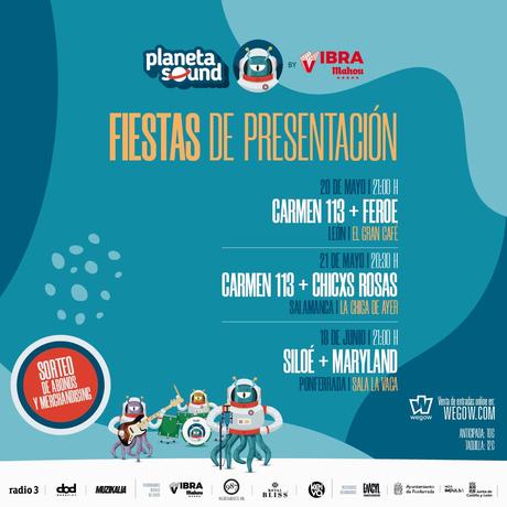 León, Salamanca y Ponferrada acogerán las fiestas presentación del festival Planeta Sound 8