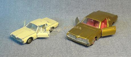 Dos Mercury Cougar de Matchbox de escalas y series diferentes Dos Mercury Cougar de Matchbox de escalas y series diferentes