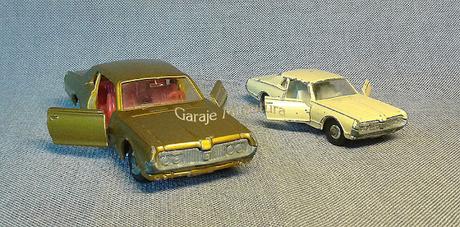 Dos Mercury Cougar de Matchbox de escalas y series diferentes Dos Mercury Cougar de Matchbox de escalas y series diferentes