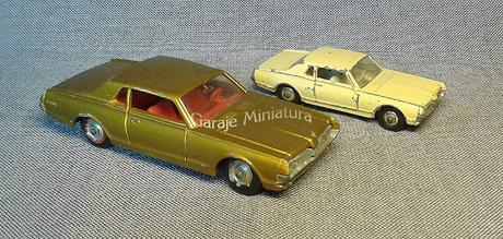 Dos Mercury Cougar de Matchbox de escalas y series diferentes Dos Mercury Cougar de Matchbox de escalas y series diferentes
